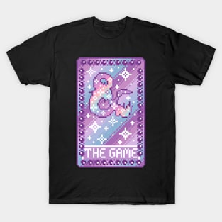 Dungeons and Dragons Tarot Card Pixel Art T-Shirt